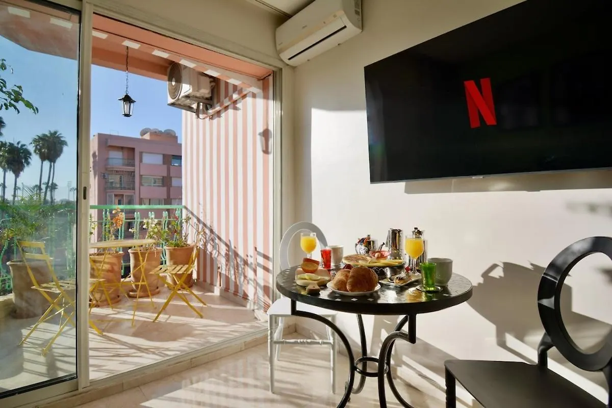 Studio Luxe A Gueliz Proche Jamaa El Fna Neuf Et Elegant Marrakesh Morocco
