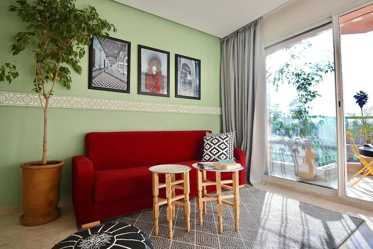 Studio Luxe A Gueliz Proche Jamaa El Fna Neuf Et Elegant Marrakesh Apartment