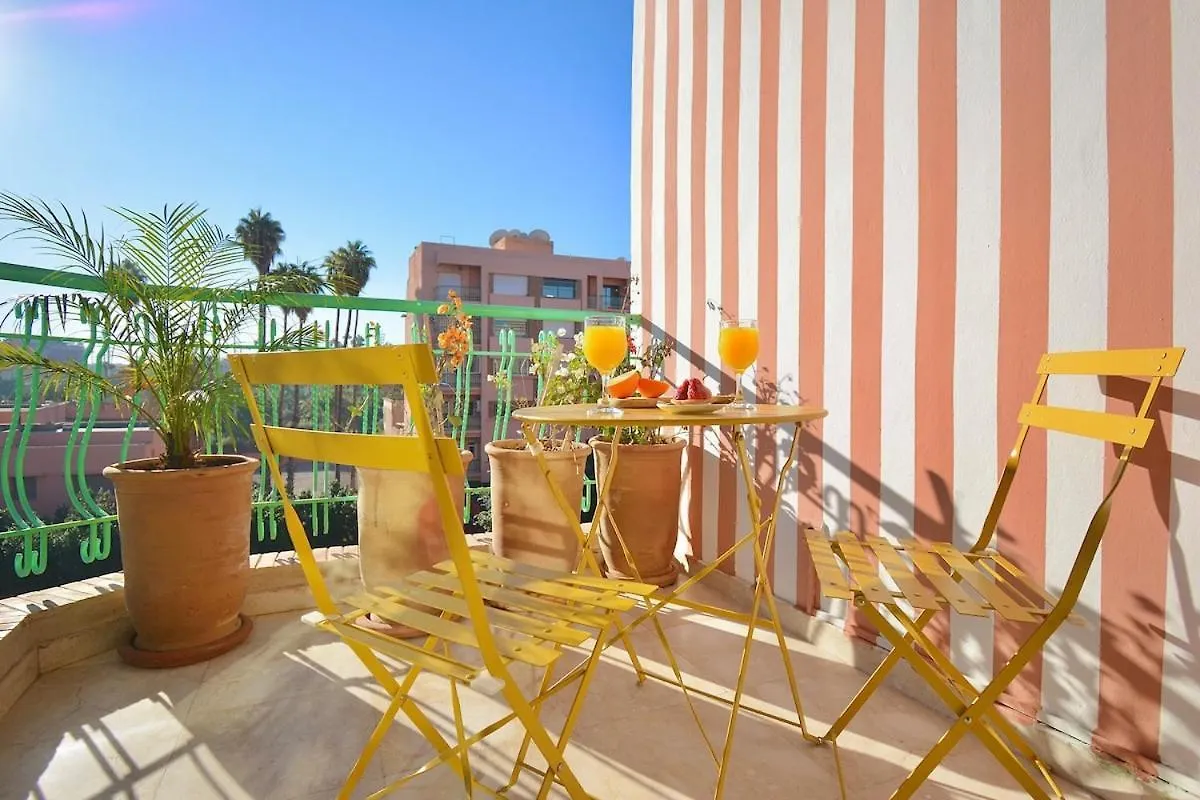 Studio Luxe A Gueliz Proche Jamaa El Fna Neuf Et Elegant Marrakesh Apartment